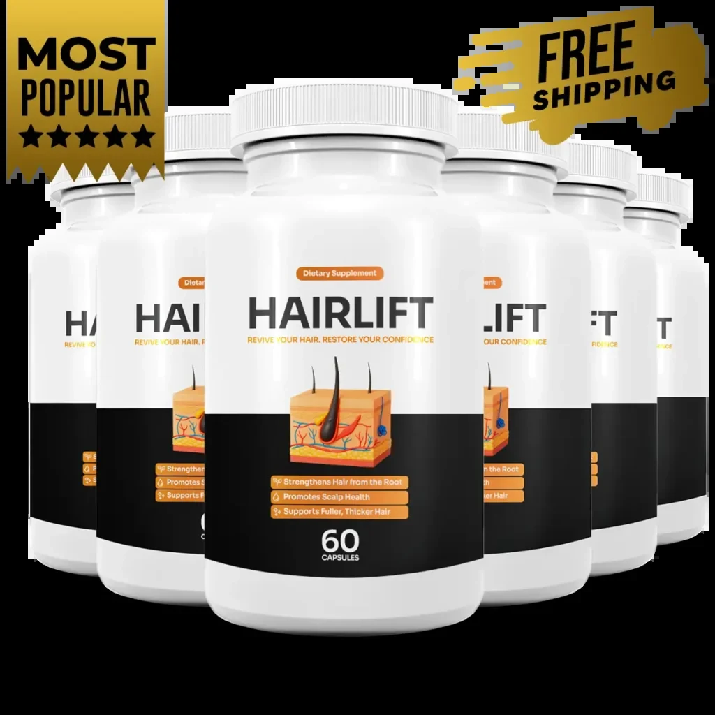 HairLift 6 Bottles package